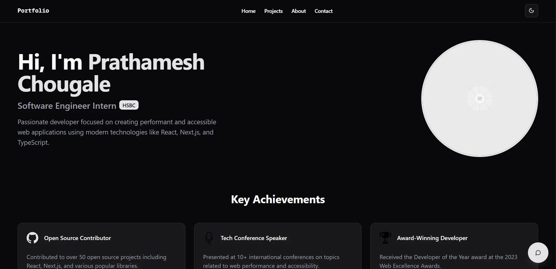 Modern Portfolio Template